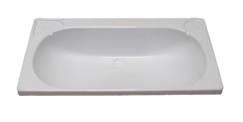 Ankastre Lavabo 665x345 mm Beyaz