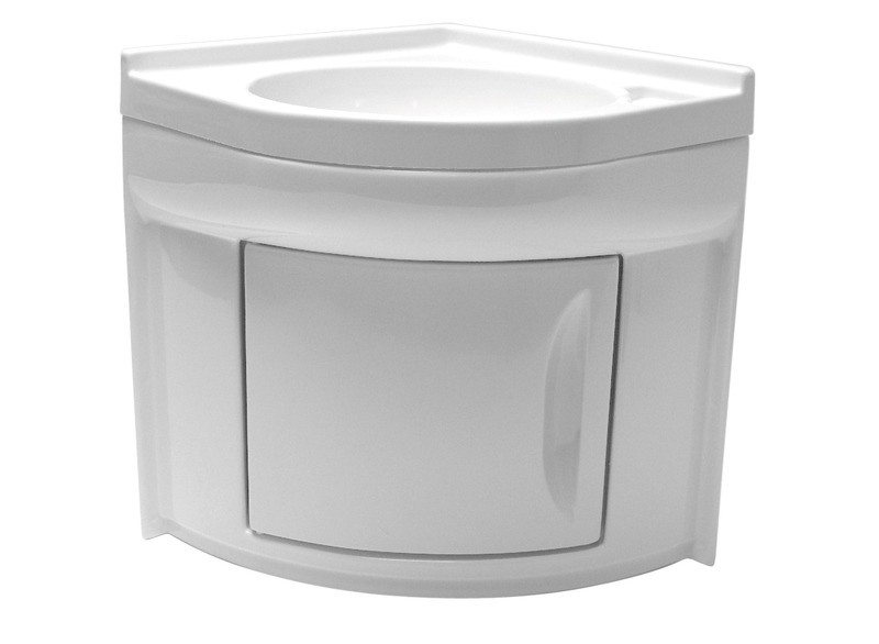 Lavabo ve Alt Dolabı Beyaz