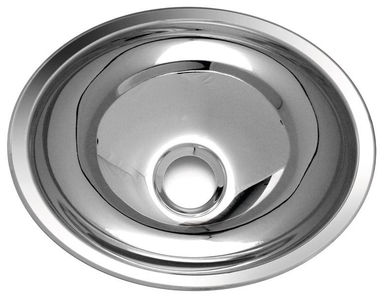 Oval Paslanmaz Lavabo 340