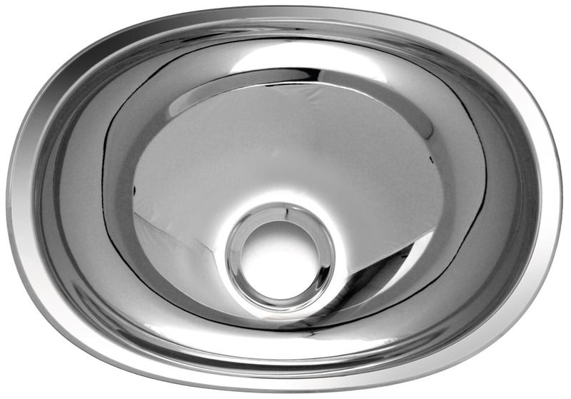 Oval Paslanmaz Lavabo 432