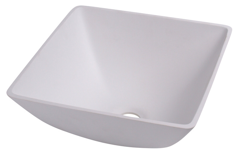 Köşeli Lavabo 290x290 Beyaz