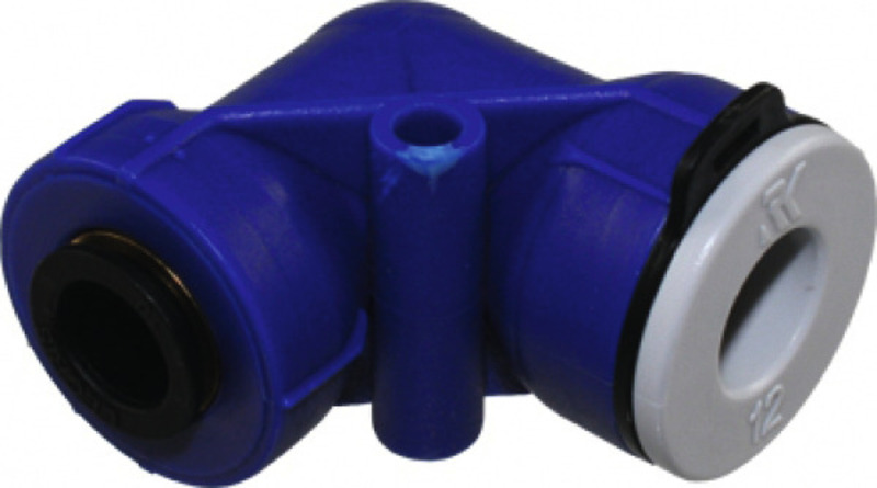 Dirsekli 8 mm Boru Adaptörü