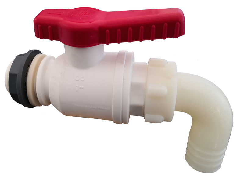 Plastik Akış Vanası 3/4"