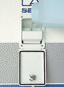 Kapaklı Su Dolum Ağzı Beyaz 30mm