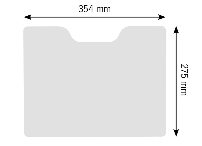 Kesme Tahtası 354x275x10 mm