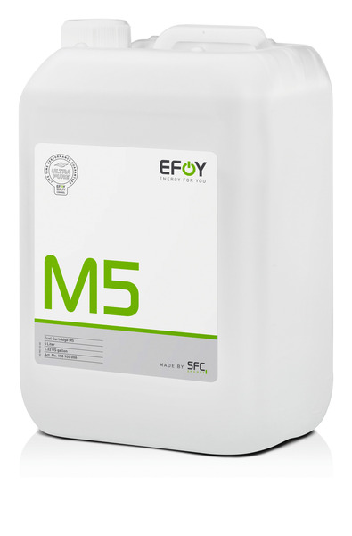 Metanol yakıt kartuşu M5
