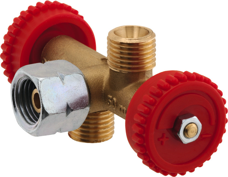 Çift Valfli 2 Çıkışlı 1/4" SB