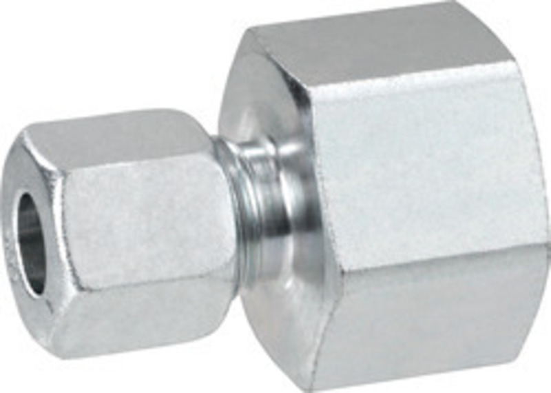 Düz Vidalı Bağlantı 8x1/2 SB