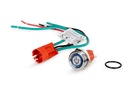 Gümüş renkli 15A LED anahtar