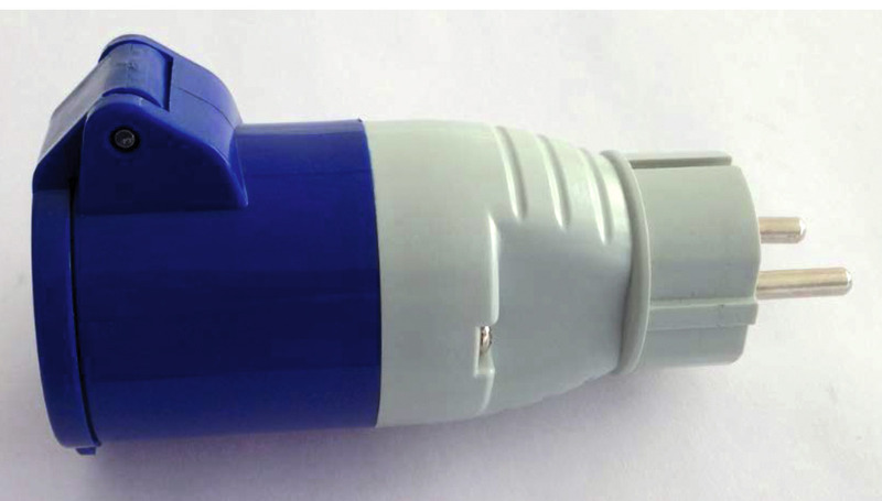 Adaptör CEE Dişi / Topraklı Fiş
