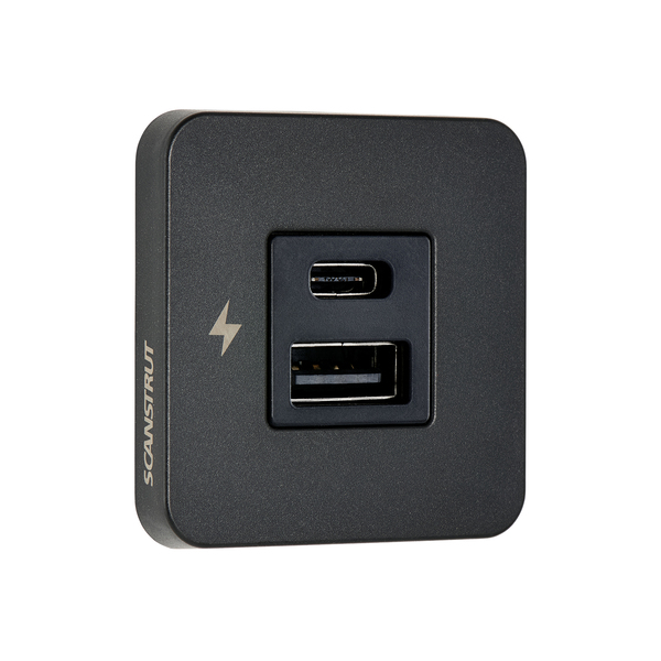 USB-A/C TILE 10 Şarj Priz Ünitesi