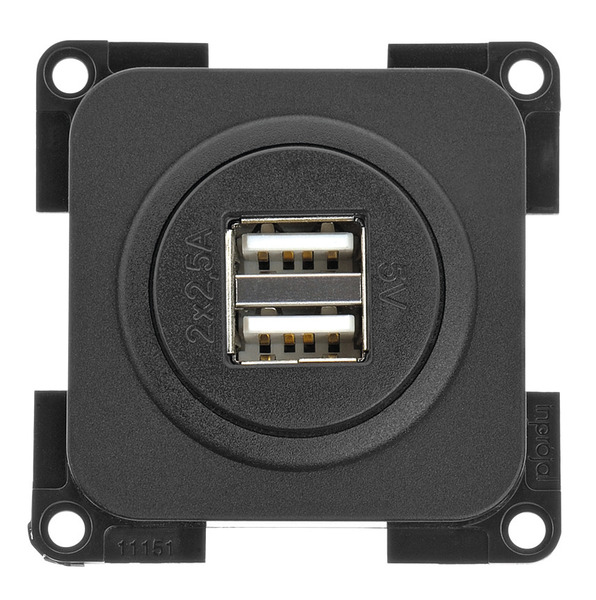 Çiftli USB Şarj Prizi, Blister Paket