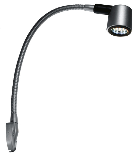LED Okuma Lambası 12V 1W 330 mm Siyah