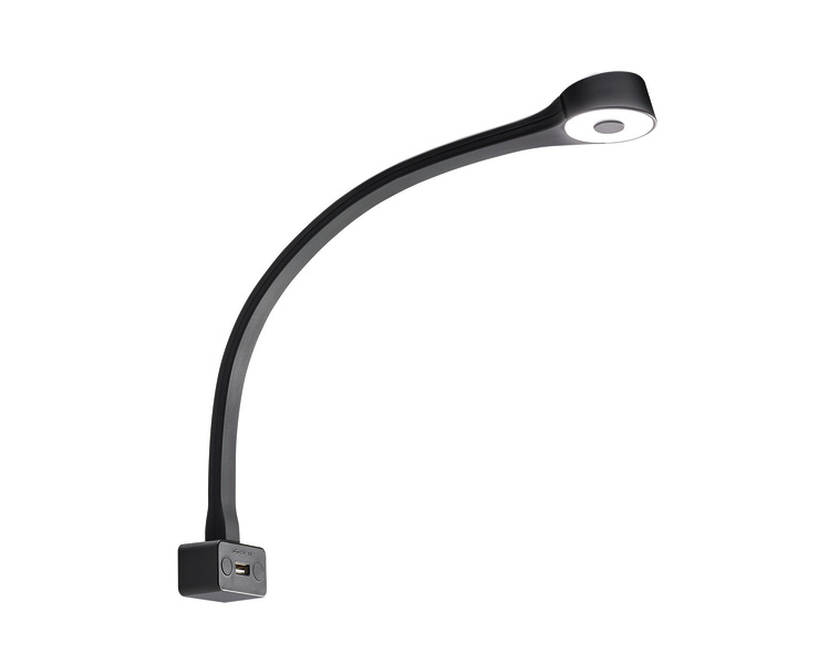 LED Boyunlu Lamba F Siyah