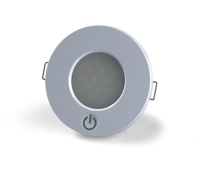 LED Ankastre Spot 14LED Krom