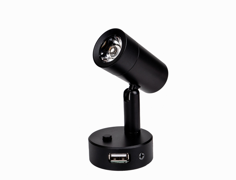 LED Okuma Lambası Siyah