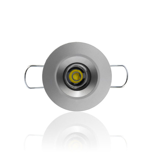 LED Spot Mat Gümüş, Ø50mm