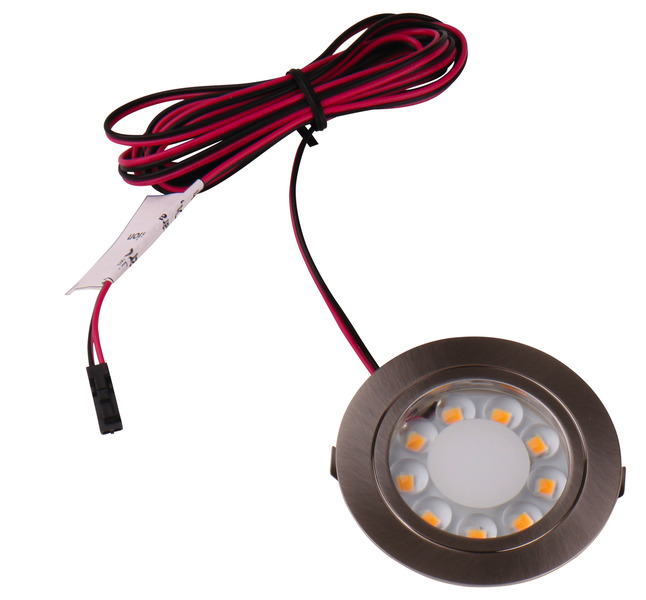9 LED 65x13mm Çinko, Krom Kaplama