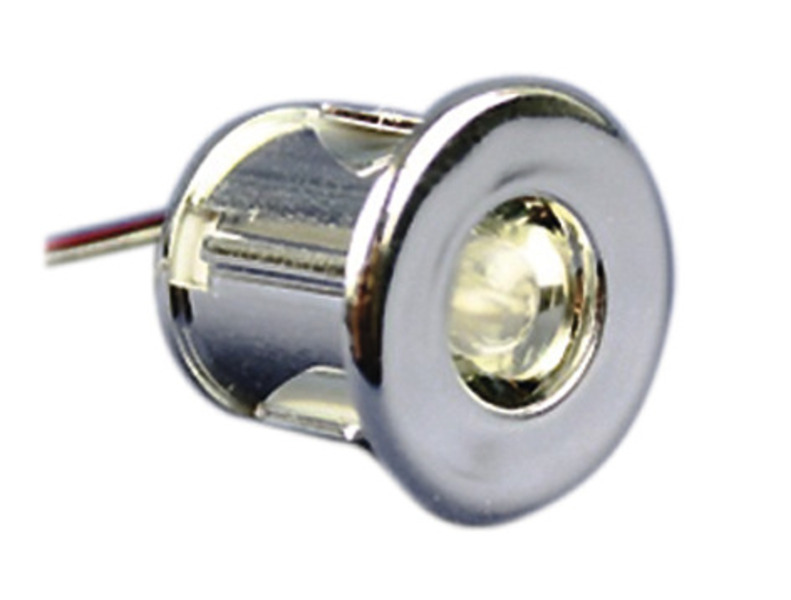Basamak Spotu 0.06W Beyaz LED Krom