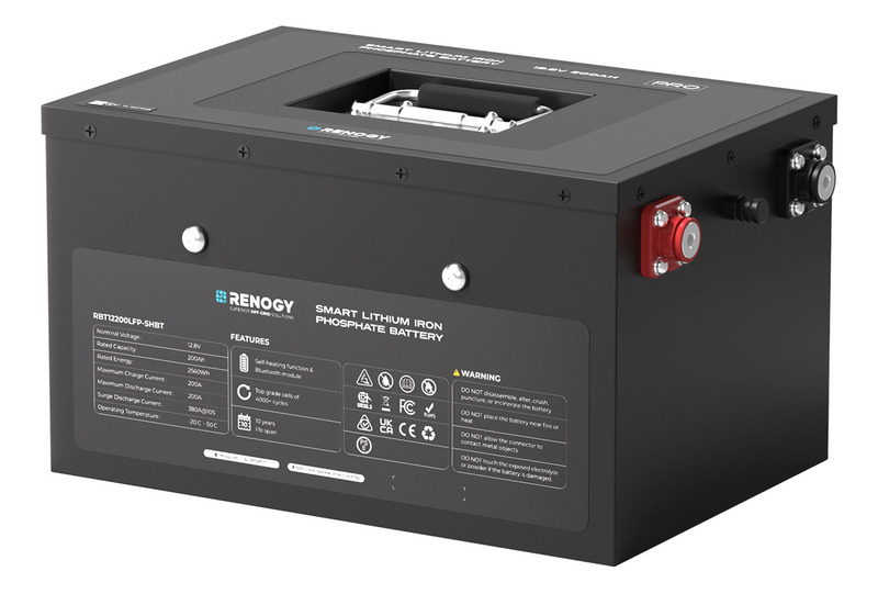 Renogy PRO Lityum Batarya 200