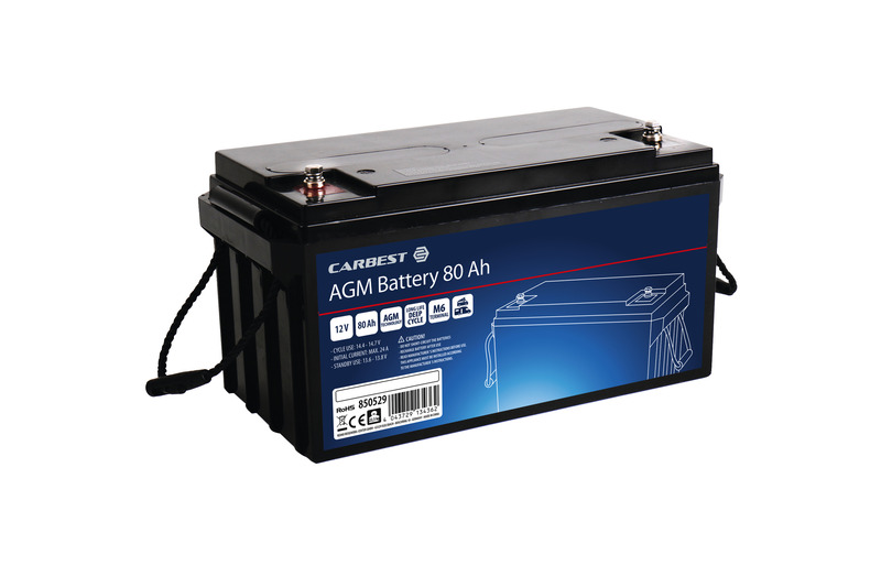 Carbest AGM Akü 80Ah