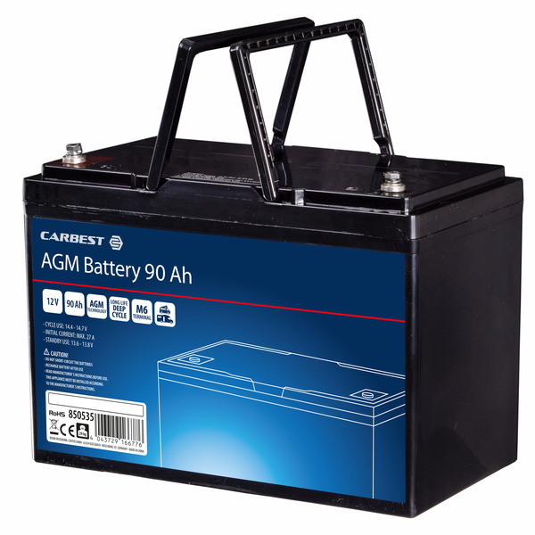 Carbest AGM Akü 90Ah