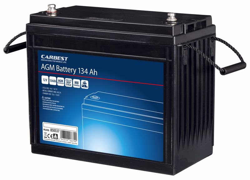 Carbest AGM Akü 134Ah
