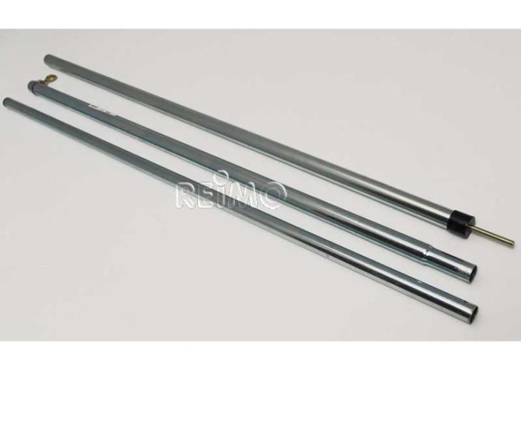 Teleskopik Destek Çubuğu 22mm, 180-250 Çelik
