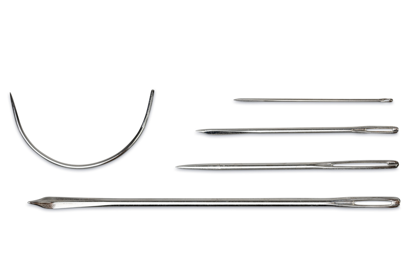 Handwerknadel 5ST silber gümüş renkli zanaat iğnesi 5'li paket