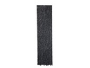 Peluş Kapı Perdesi 56x185 siyah