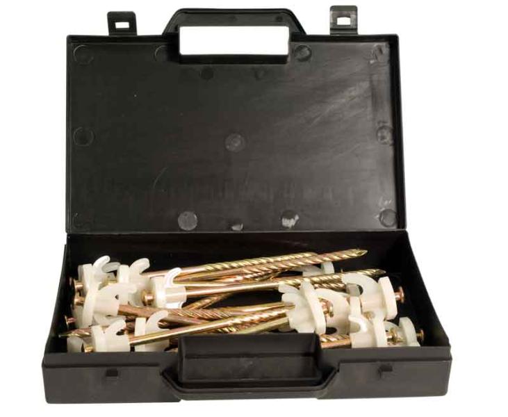 Schraub-Erdnäg.19,5cm 20x -> Vidalı Toprak Kazığı 19,5cm 20'li Set