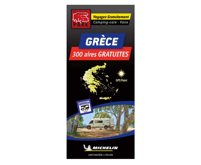 Yunanistan Karavan Alanı Haritası
