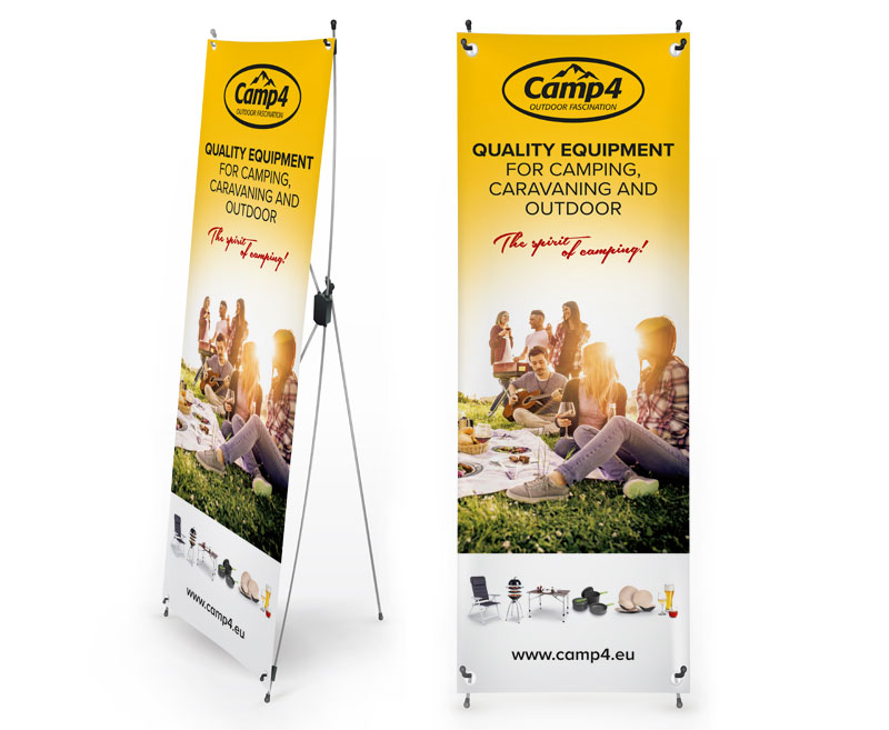 Camp4 X-Banner İngilizce