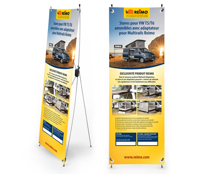 X-Banner Adaptör Multirail FR