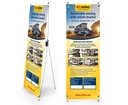 X-Banner Adaptör Multirail İngilizce