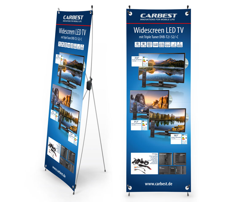 Carbest X-Banner TV'ler DE