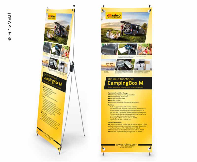 X-Banner Kamp Kutusu M EN