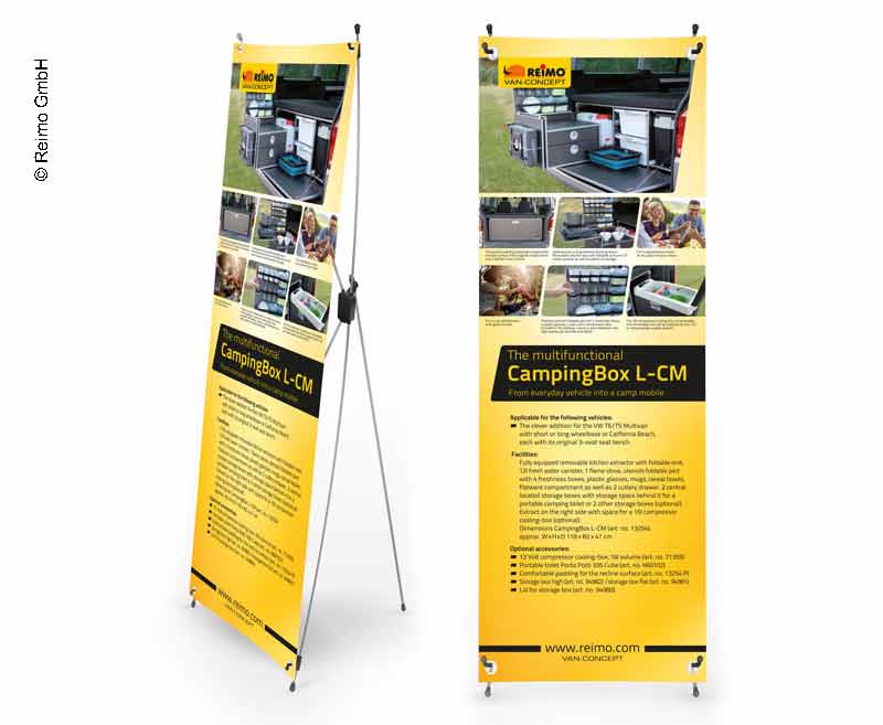 X-Banner Kampinbox L-CM İngilizce