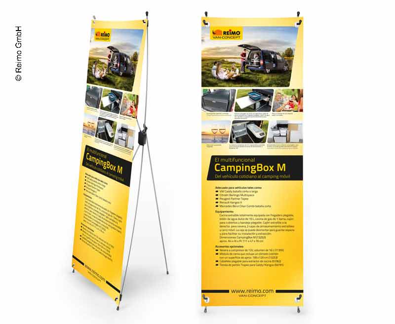 X-Banner Kampinbox M İspanyolca