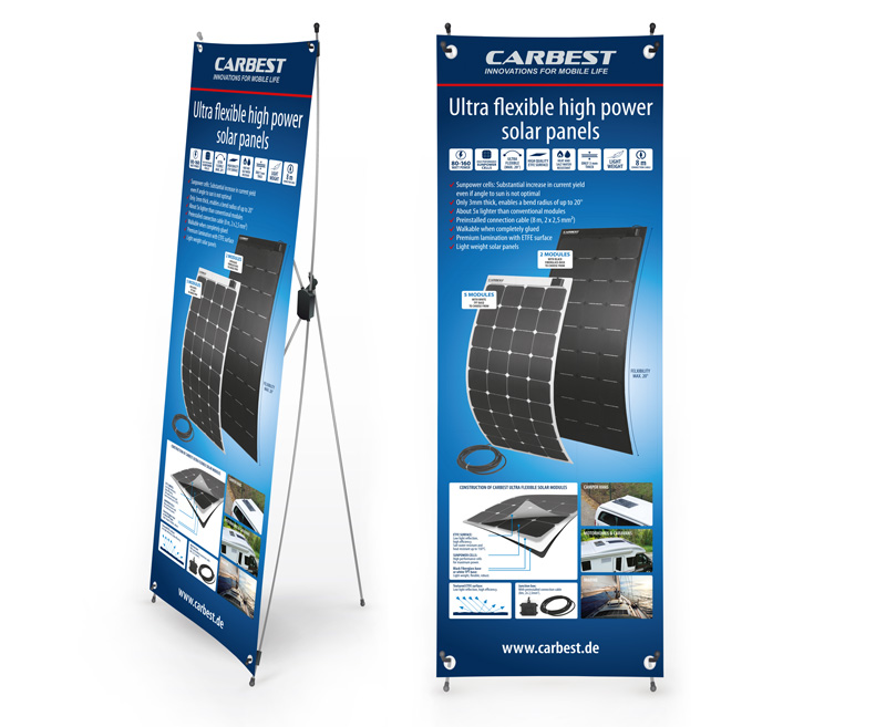 Carbest X-Banner Solar İngilizce