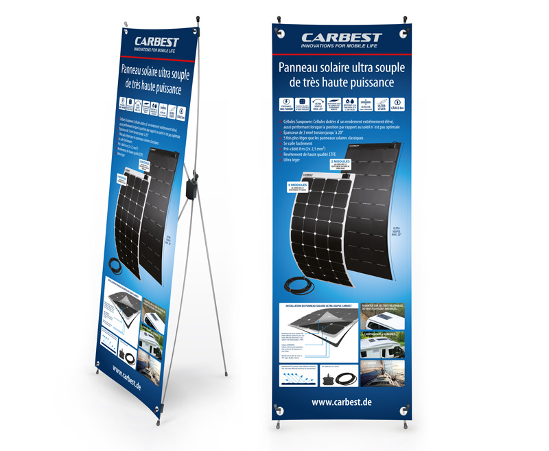 Carbest X-Banner Solar Fransızca