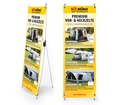 X-Banner Havalı Çadır Vans Almanca