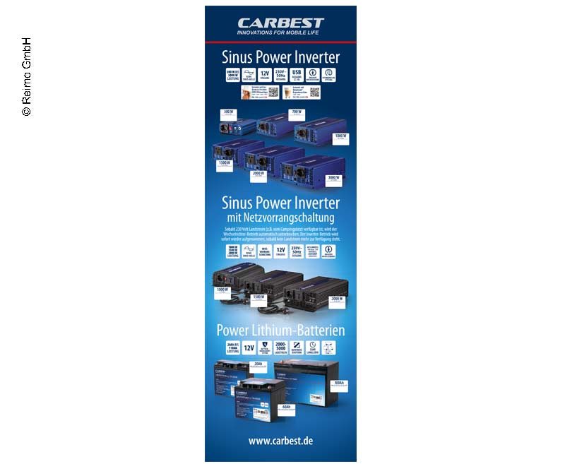 Carbest X-Banner İnverter Almanca