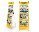 X-Banner Karavan Çadırı Almanca