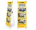 X-Banner Karavan Çadırı İngilizce