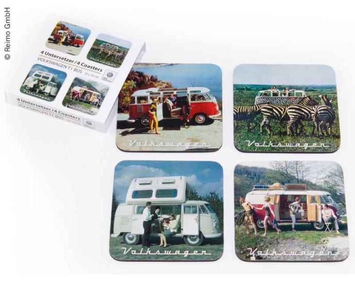 VW Collection Bardak Altlığı 4lü