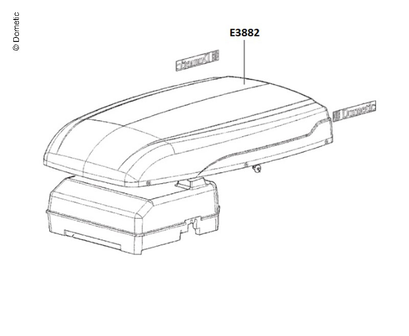 Klima Beyaz Kılıf
