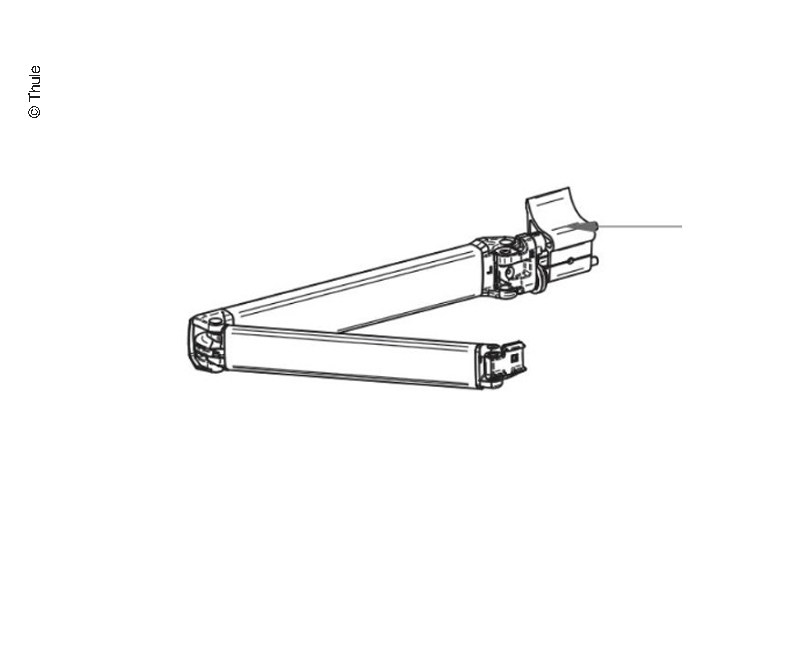 Sağ yaylı kol Omnistor 5003 2,6m