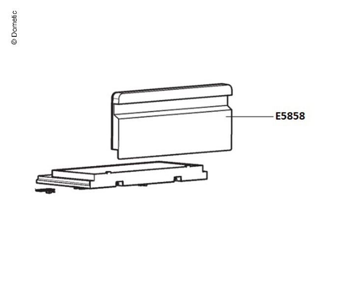 Dondurucu Bölmesi Kapağı L=389mm