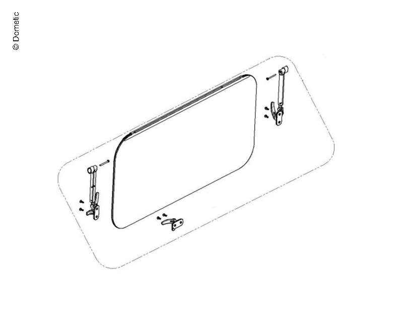 S7P Dışarı Açılır Pencere 90x52